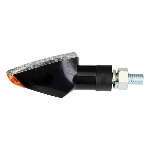 Bike It Bike it led peak indicators with black body and clear lens
